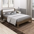 Cama de Casal Nogal/Branco