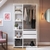Guarda Roupa Closet 2 Peças com 1 Cabideiros 2 Gavetas e 6 Nichos Easy Prodecor