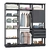 Closet Guarda Roupa 1 Arm. 3 Gav. 2 Cab. Linha Clothes