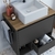 Gabinete para banheiro Nicho 1 gaveta 1 porta com cuba - comprar online