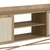 Imagem do Rack 2 Portas 183Cm Palhinha Pé Metal Oslo