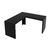 Mesa para Escritório Angular Preto - Utilidades Prolar