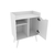 Aparador Balcão Mesa para Café/Bar Multifuncional Branco AP2310 Tecnomobili na internet