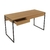 Mesa para Escritório Amêndoa/Preto - Utilidades Prolar