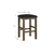 Banqueta Estofada Madeira - Par - comprar online