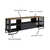 Rack Industrial Telado P1017 Preto na internet