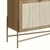 Rack 2 Portas 183Cm Palhinha Pé Metal Oslo - loja online