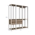 Guarda Roupa Closet 3 Peças com 3 Cabideiros 4 Gavetas e 2 Nichos Easy - Utilidades Prolar