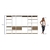 Guarda Roupa Closet 6 Peças com 3 Cabideiros 6 Gavetas e 16 Nichos Easy - loja online