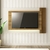 Painel com led para TV até 65' Polegadas Natural/Off White