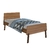 Cama Solteiro 90 Orlando Nogal - comprar online