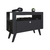 Rack Com Porta Revistas Para Tv Até 36" Toronto Preto - comprar online