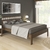 Cama de Casal Nogal/Branco