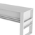 Mesa para Escritório c/aplique Branco na internet