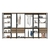 Guarda Roupa Closet 6 Peças com 3 Cabideiros 6 Gavetas e 16 Nichos Easy - comprar online