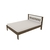 Cama de Casal Nogal /Branco na internet
