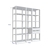 Guarda Roupa Closet 3 Peças com 2 Gavetas e 14 Nichos Easy - Utilidades Prolar