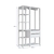 Guarda Roupa Closet 2 Peças com 1 Cabideiros 2 Gavetas e 6 Nichos Easy Prodecor - loja online