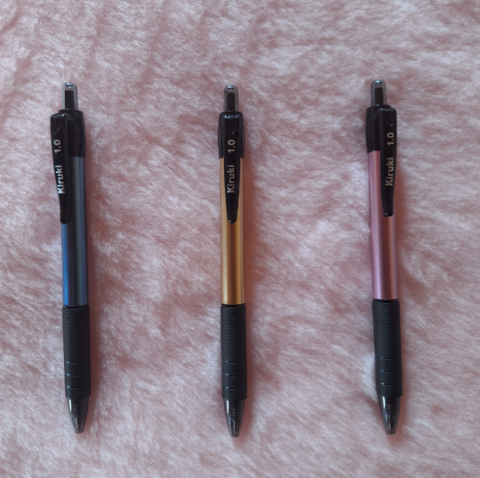 Boligrafo Birome Retractil Azul Kiruki - comprar online