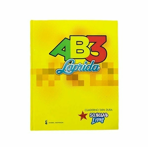 Cuaderno Ab3 Tapa Dura X 50 Hojas Lisas Laprida Color Amarillo - comprar online