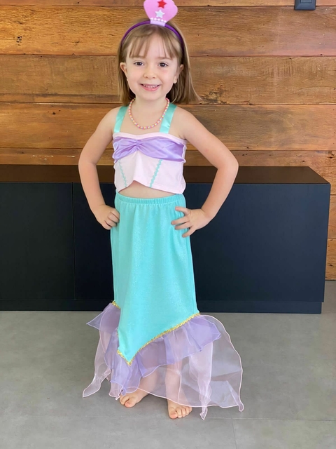 Fantasia infantil Sereia