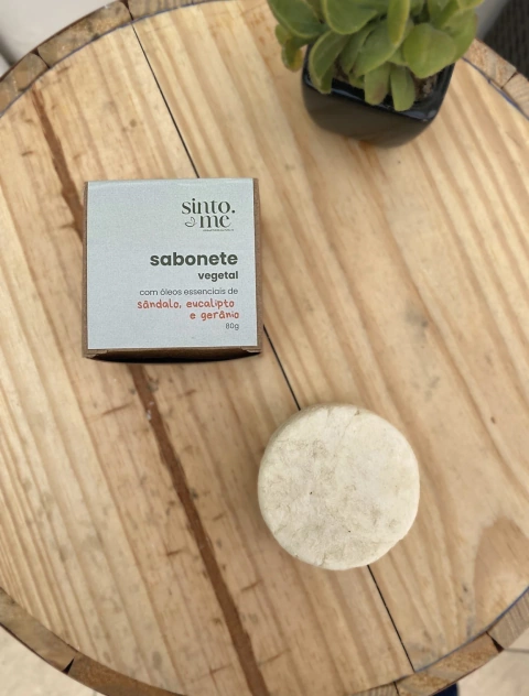 Sabonete Facial e Corporal- Sândalo, Eucalipto e Gerânio
