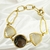 Imagem do Pulseira Cristal de Rocha Rutilado e Fumê