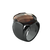 ANEL RÓDIO NEGRO METALIZADO OVAL QUARTZO FUMÊ FACETADO - comprar online