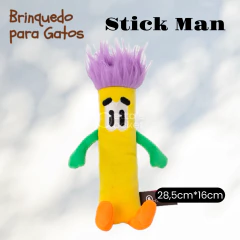 QMONSTER STICKMAN PELÚCIA COM CATNIP na internet