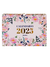 Calendario Almanaque 2025 Floral 35x25 Con Stickers Mooving