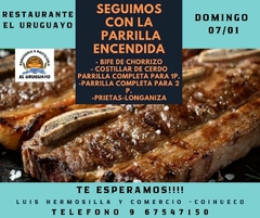 BIFE DE CHORIZO A LA PARRILLA