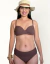 Calcinha de Biquíni Super Drapeada Marrom Escuro - Doce Magia moda praia e moda feminina