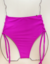 Calcinha Biquini lateral Cruzada Fucsia - comprar online