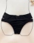 Imagem do Calcinha Biquini Cós Alto 3 tiras preto