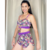 CONJUNTO BIQUINI CROPPED COM SHORT PISCINA na internet