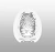 Masturbador Egg Magical Kiss - Cloudy na internet
