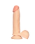 Prótese Peniana Thor 20x5cm c/ Ventosa - Bege - Cincinnati Sex Shop | Liberte seus Desejos mais Profundos
