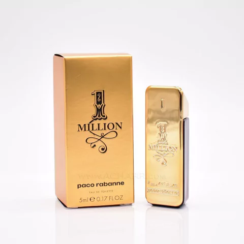 MINIATURA 1 MILLION - EDT - PACO RABANNE - 5ML - MASCULINO