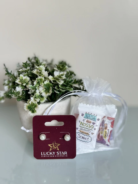 Balas + Par de Brincos