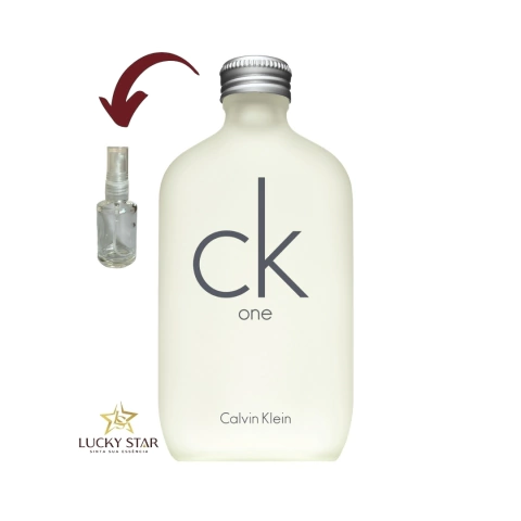 DECANT CK ONE - EDT - CALVIN KLEIN - COMPARTILHÁVEL