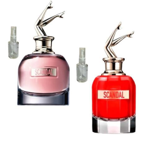 COMBO SCANDAL 5ML - JEAN PAUL GAULTIER – EDP + SCANDAL LE PARFUM 5ML- JEAN PAUL GAULTIER - EDP INTENSE - FEMININO
