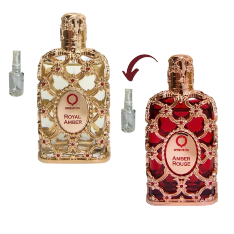 COMBO ROYAL AMBER 5ML+ AMBER ROUGE 5ML - ORIENTICA - FEMININO