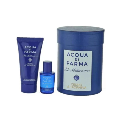 KIT BLU MEDITERRANEO ARANCIA DI CAPRI - ACQUA DI PARMA - BLU MEDITERRANEO 5ML + SHOWER GEL 20ML - COMPARTILHÁVEL