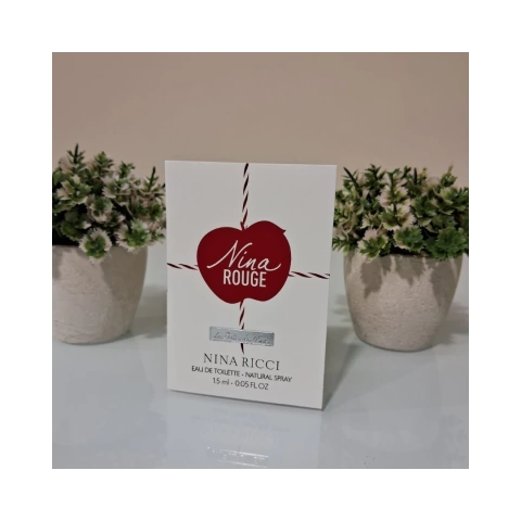 FLACONETE NINA ROUGE LES BELLES DE NINA - EDT - NINA RICCI - 1,5ML - FEMININO
