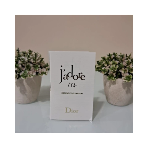 FLACONETE J'ADORE L'OR ESSENCE DE PARFUM - DIOR - 1ML - FEMININO