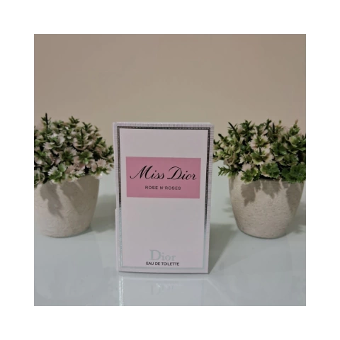 FLACONETE MISS DIOR ROSE N'ROSES - EDT - DIOR - 1ML - FEMININO
