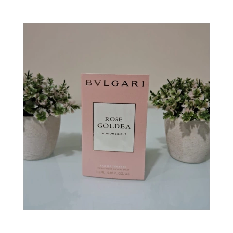 FLACONETE ROSE GOLDEA BLOSSOM DELIGHT - EDT - BVLGARI - 1,5ML - FEMININO