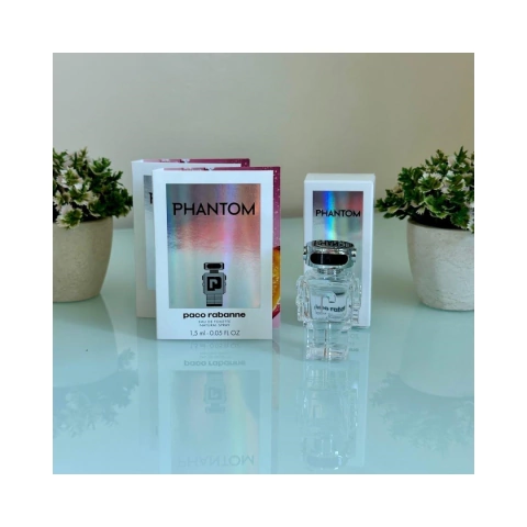 COMBO PHANTON - PACO RABANNE - 1 MINIATURA EDT - 5ML + 2 FLACONETES EDT 1,5ML CADA