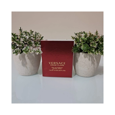 FLACONETE EROS FLAME - EDP - VERSACE - 1 ML - MASCULINO