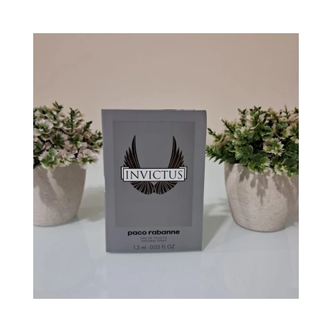 FLACONETE INVICTUS- EDT - PACO RABANNE - 1,5 ML - MASCULINO